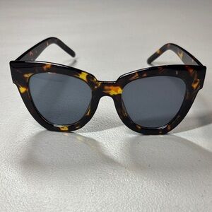Shady Lady - Jillian Harris Colab‎ - Tortoise Shell Sunglasses with Black Lenses